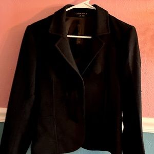 Theory Wool 2-button - Classic Black Blazer - Size 6